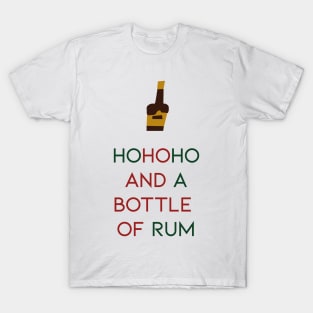 HoHoHo and a Bottle of Rum T-Shirt